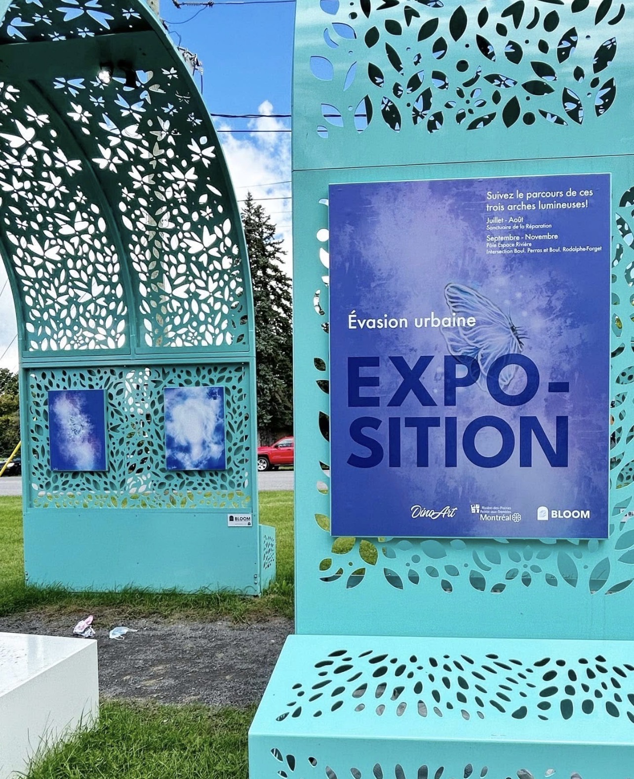 Évasion exposition poster